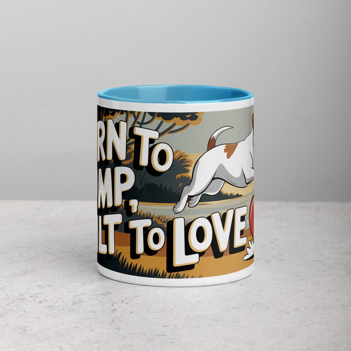 Born to Jump, Built to Love Jack Russell Mug - Image 13