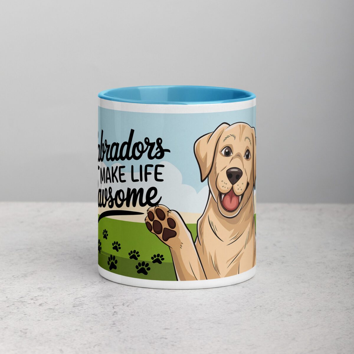 Labradors Make Life Pawsome Coffee Mug - Image 13