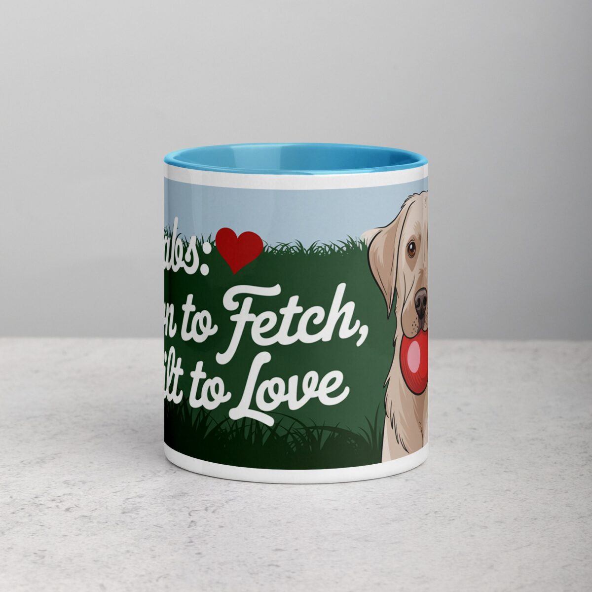 Labs: Born to Fetch, Built to Love Coffee Mug - Image 13