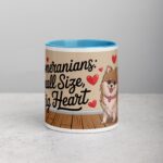 Pomeranians: Small Size, Big Heart Coffee Mug - Image 13