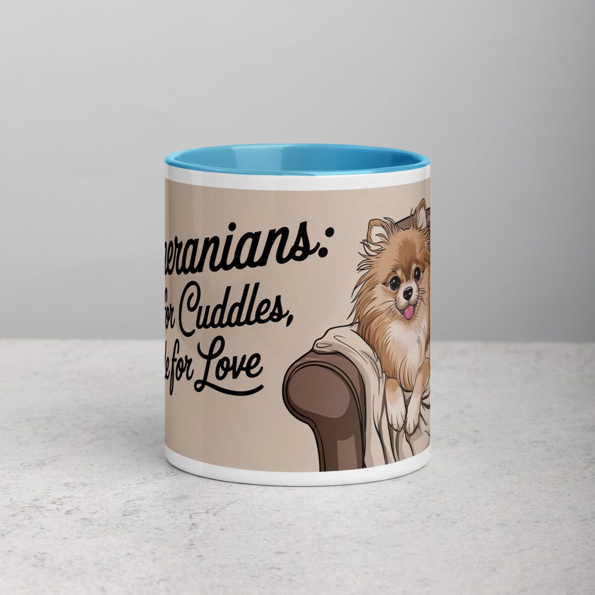 Pomeranians: Built for Cuddles, Made for Love Mug - Image 13