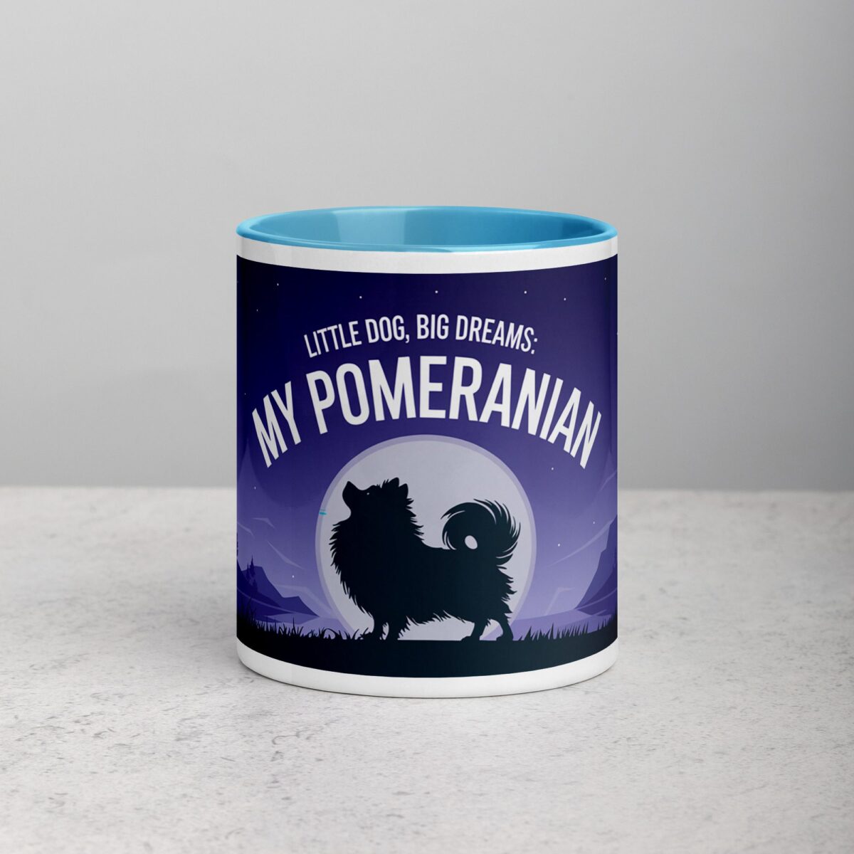 Little Dog, Big Dreams: My Pomeranian Coffee Mug - Image 13