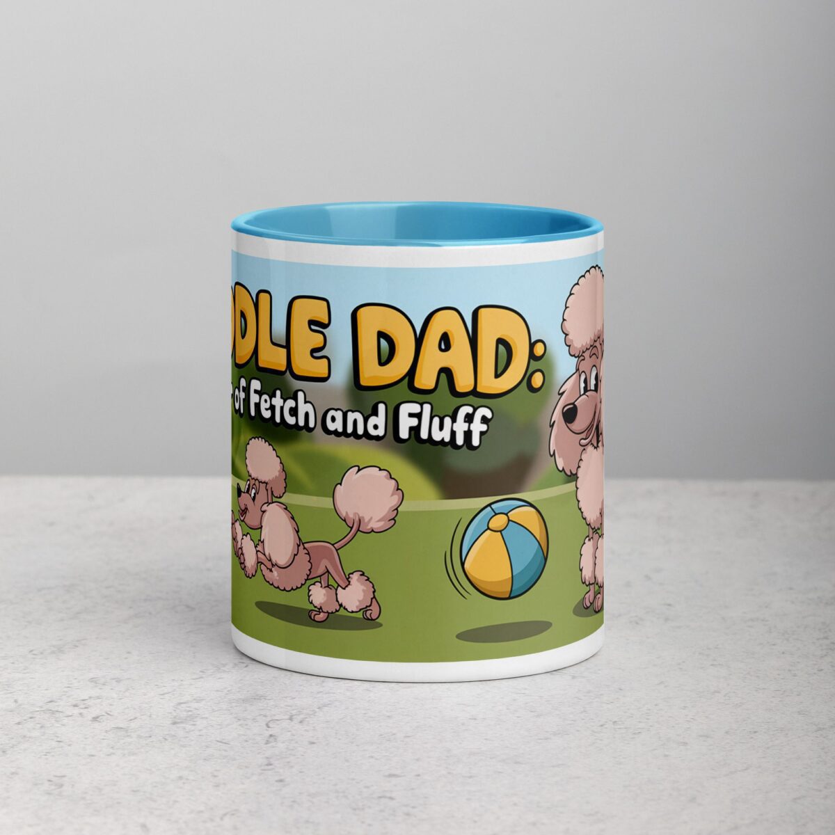 Poodle Dad: Master of Fetch and Fluff Coffee Mug - Image 13