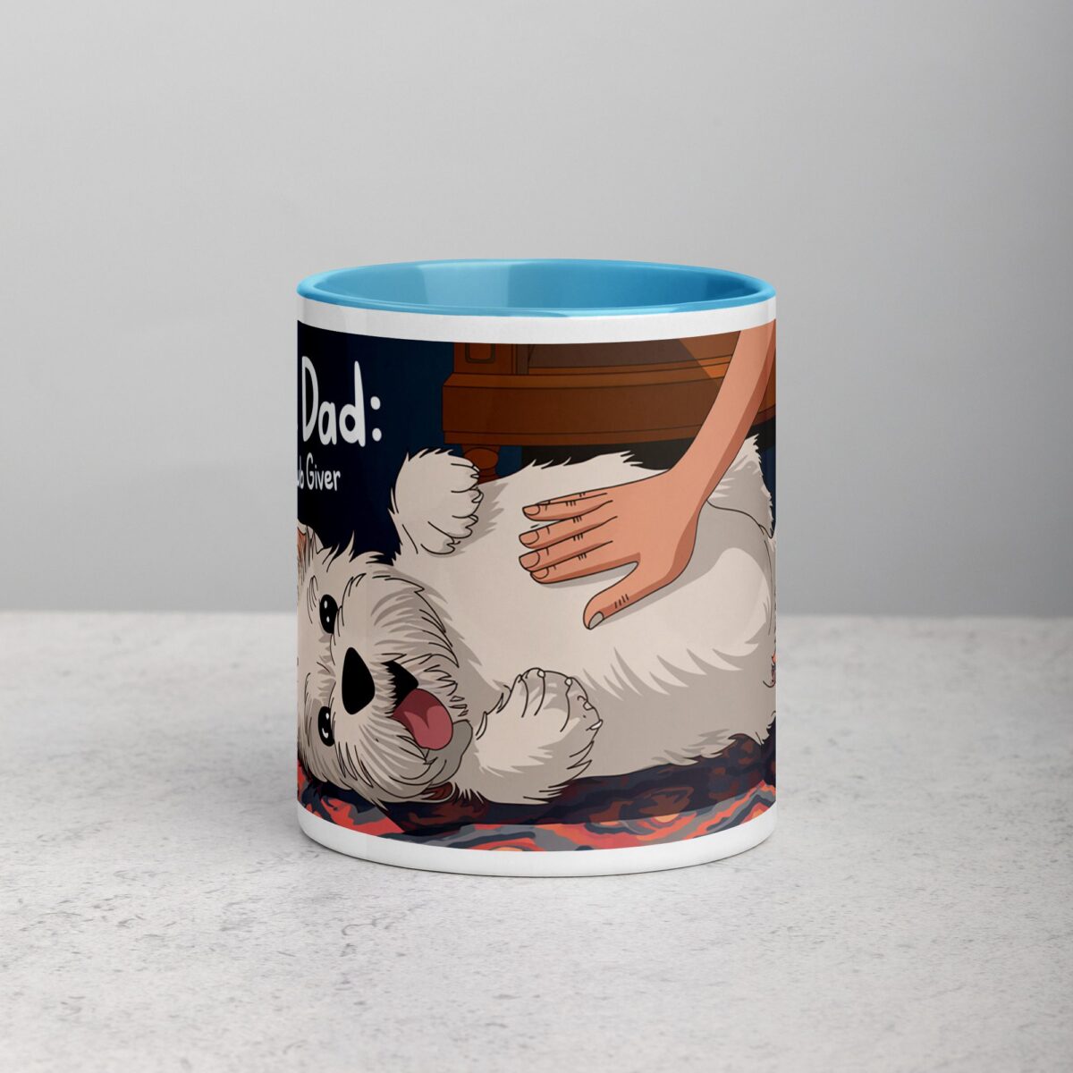 Westie Dad: Chief Belly Rub Giver Coffee Mug - Image 13