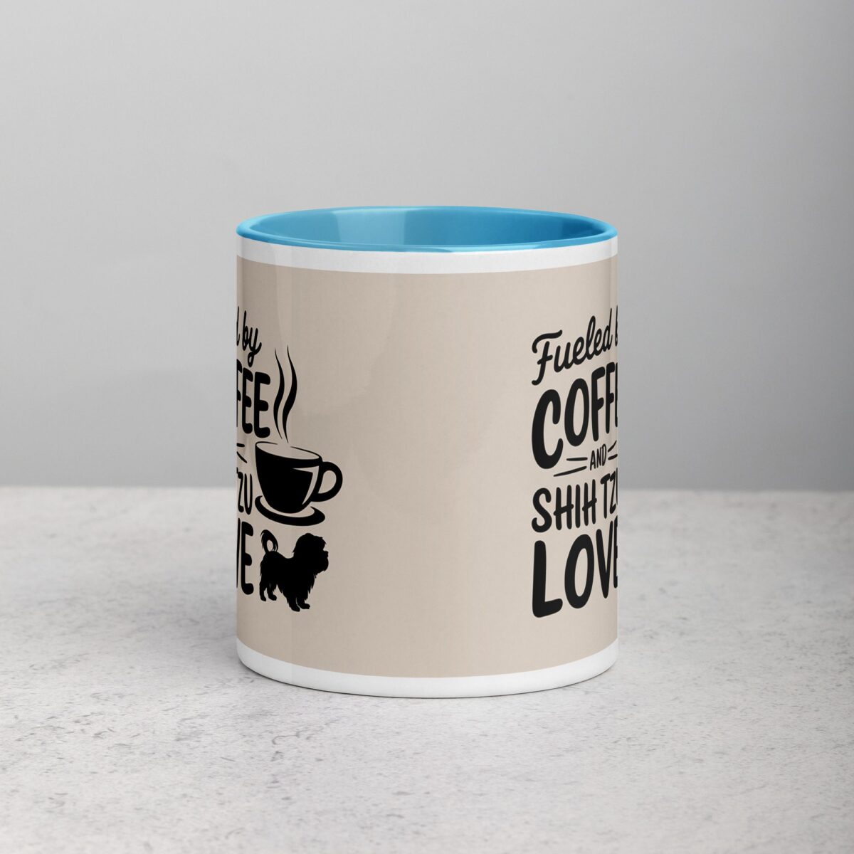 Fueled by Coffee and Shih Tzu Love Mug - Image 13