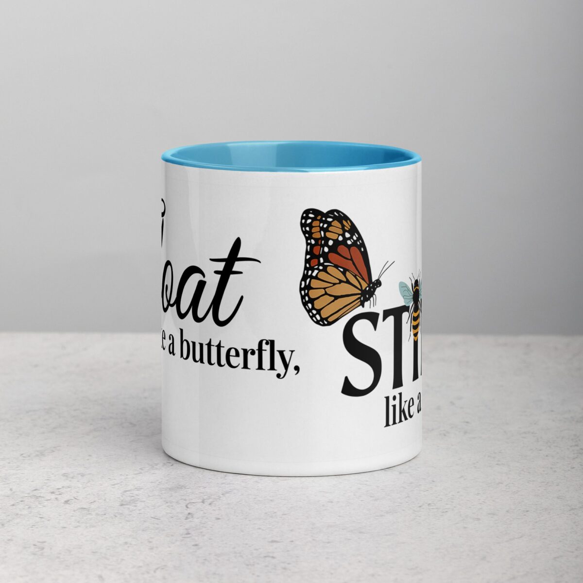 Float Like a Butterfly, Sting Like a Bee Mug - Image 13