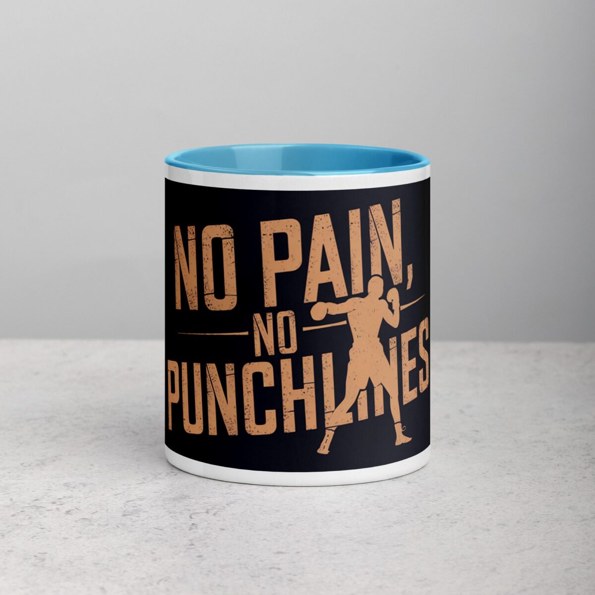 No Pain, No Punchlines Boxing Mug - Image 13