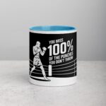 You Miss 100% of the Punches You Don’t Throw Boxing Mug - Image 13