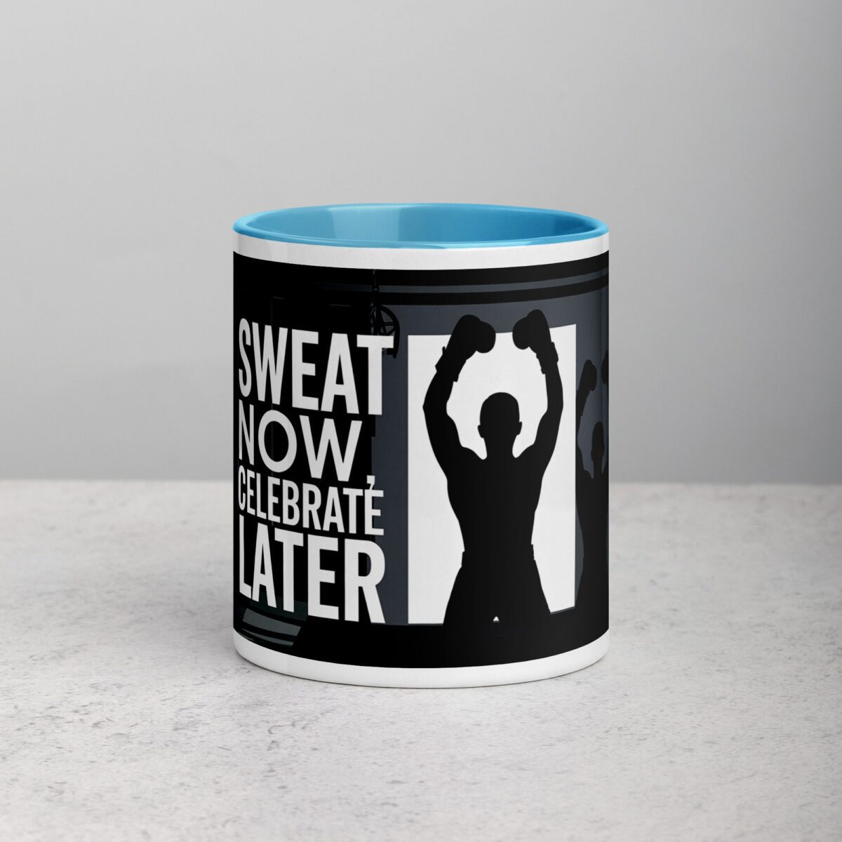 Sweat Now, Celebrate Later Boxing Mug - Image 13