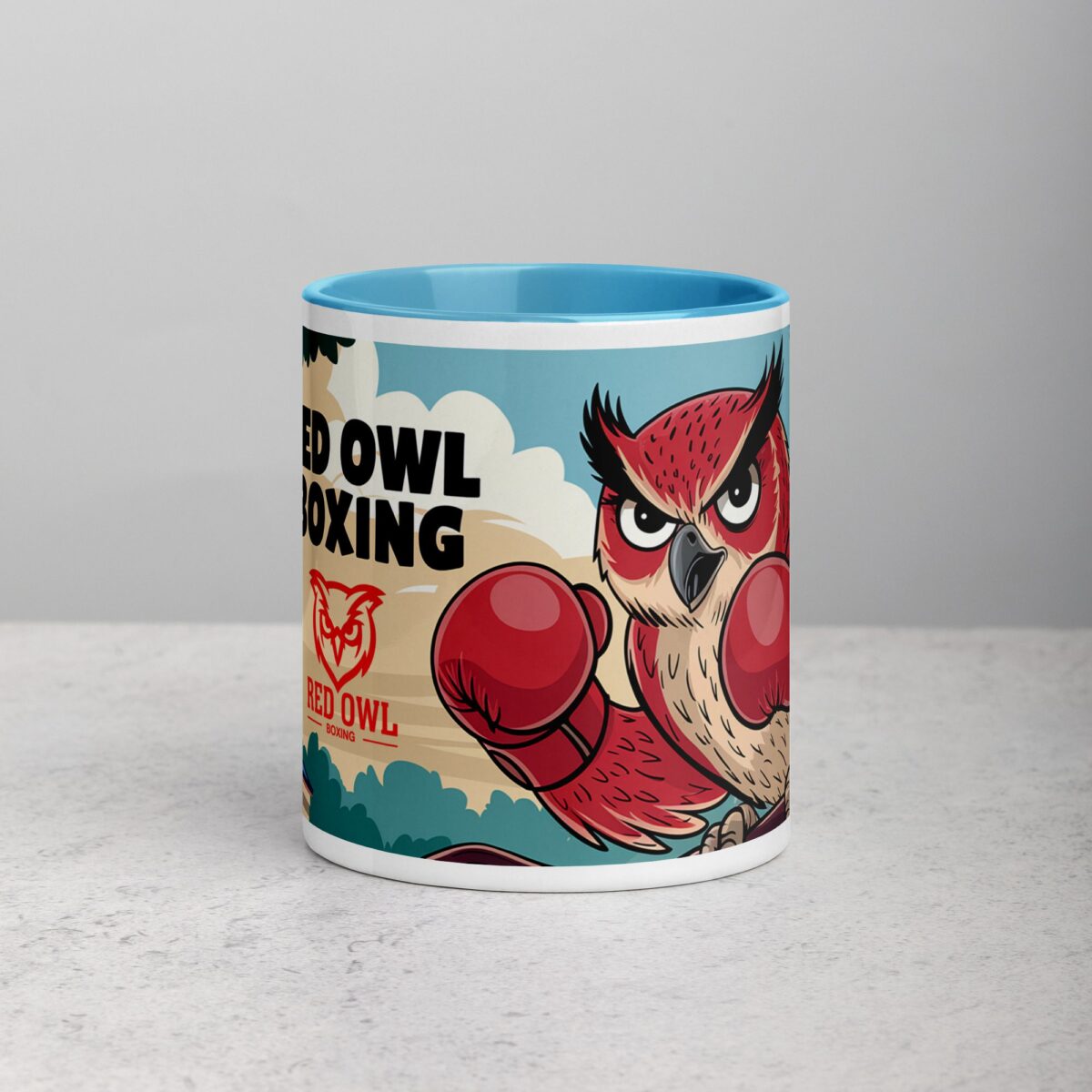 Red Owl Boxing Limited Edition Coffee Mug - Image 13