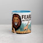 Fearless and Fueled by Coffee Lion Mug - Image 13