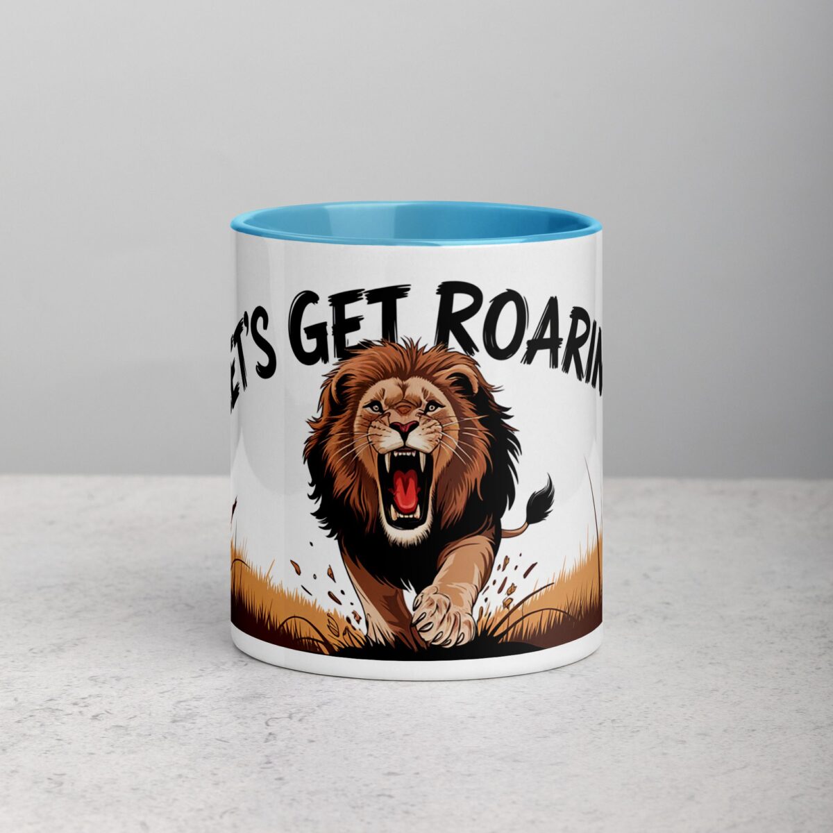 Let’s Get Roarin’! Lion Coffee Mug & Tea Cup - Image 13