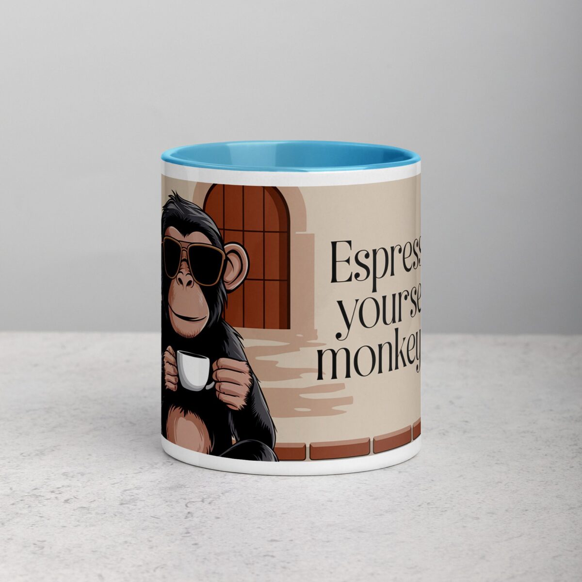 Espresso Yourself, Monkey Style Coffee Mug - Image 13