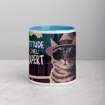 Cattitude Level: Expert Coffee Mug - Image 13