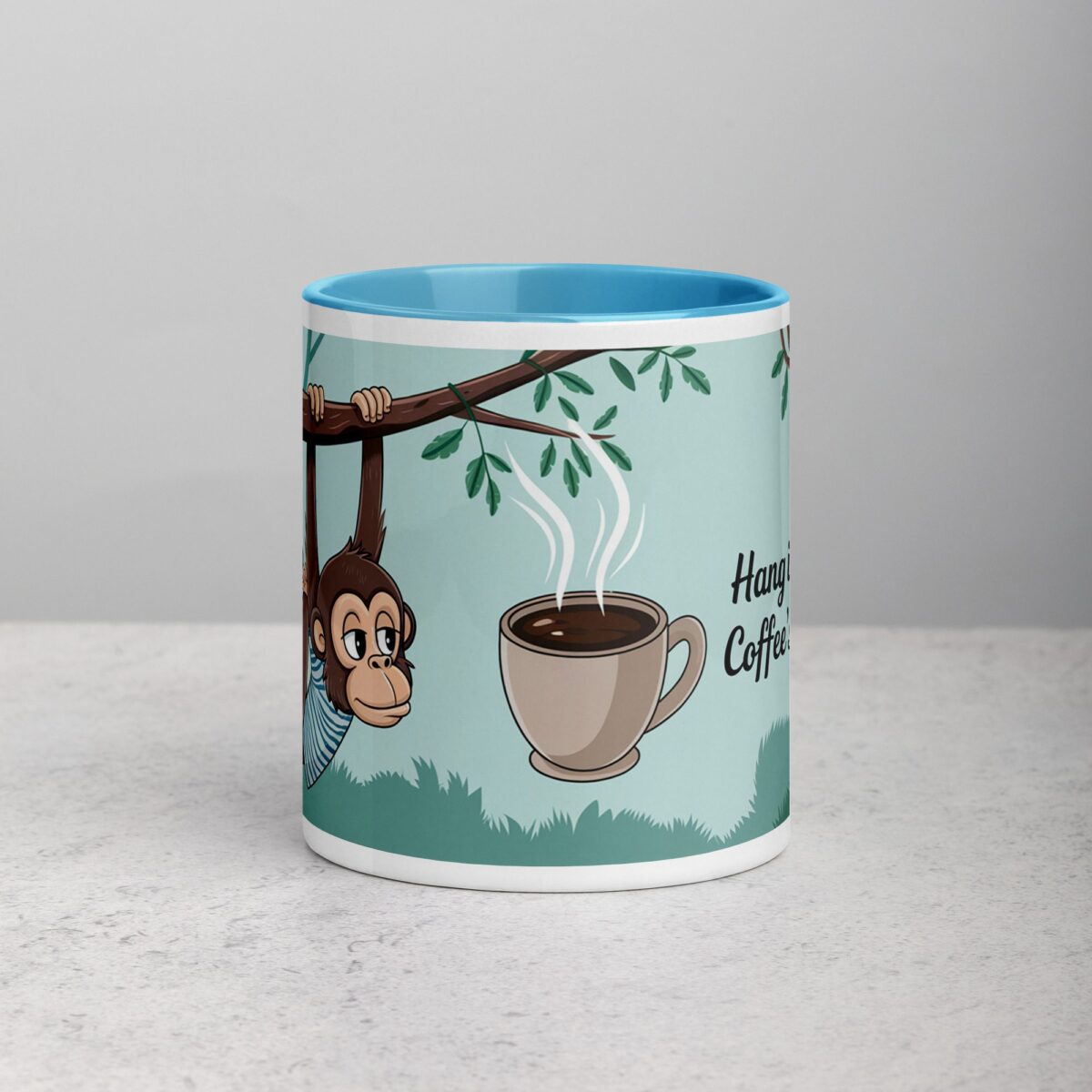 Hang in There, Coffee’s Coming! Monkey Mug - Image 13