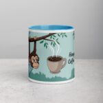 Hang in There, Coffee’s Coming! Monkey Mug - Image 13