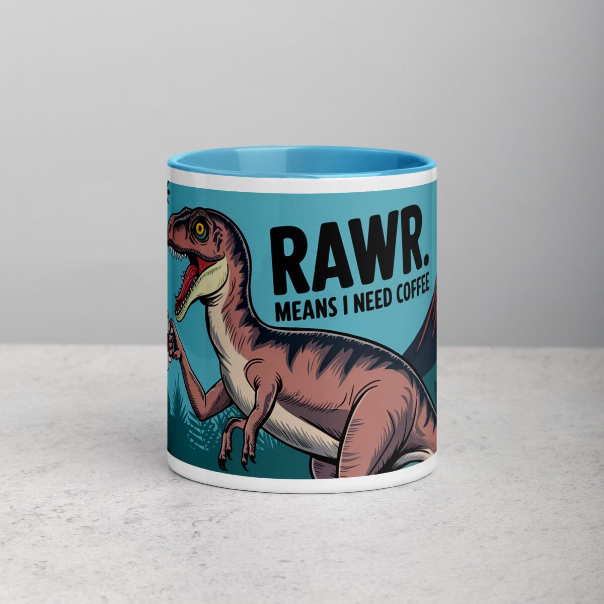 Rawr Means I Need Coffee Mug - Image 13