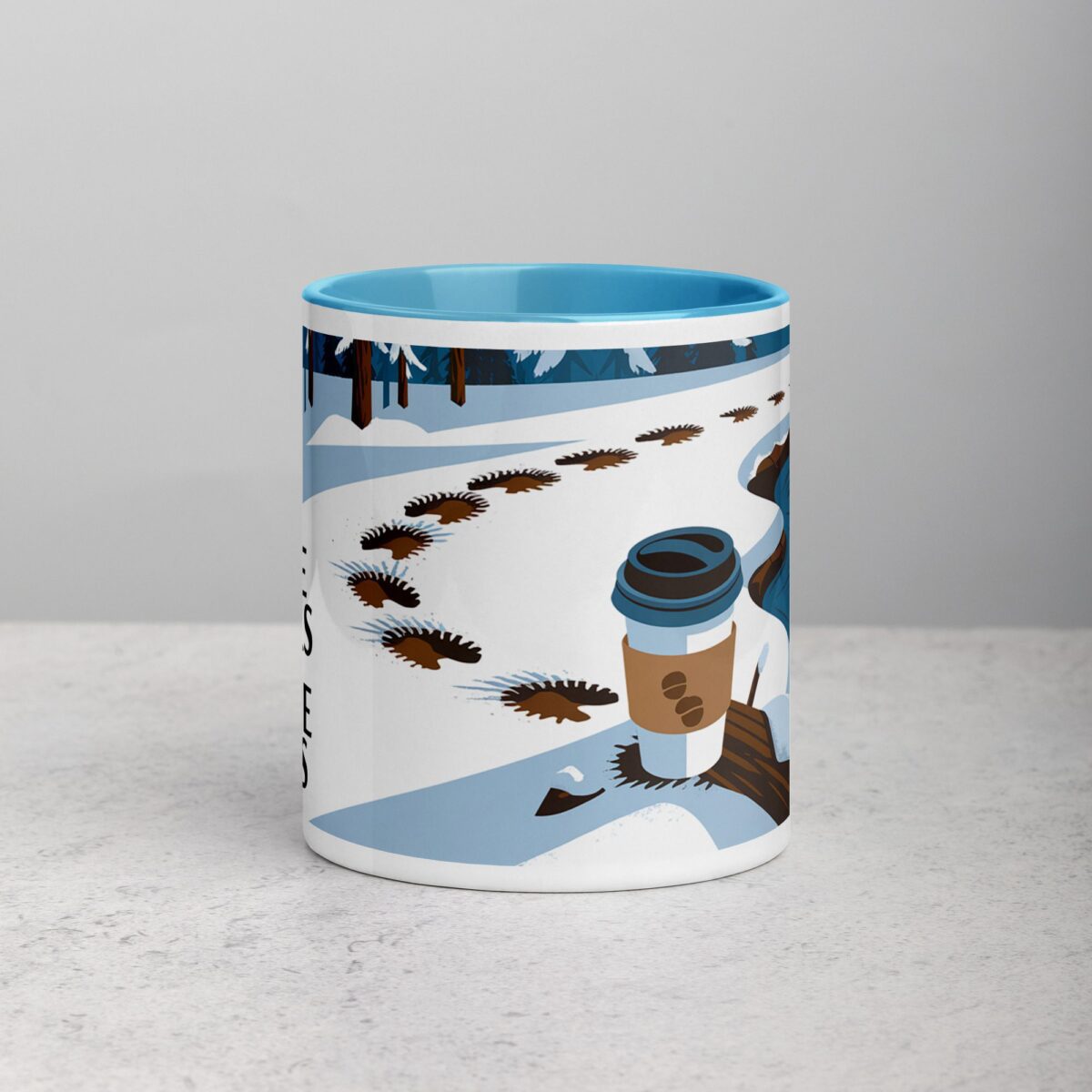 Moose Tracks and Coffee Stains Mug - Image 13