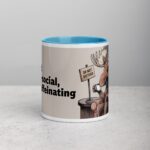 I’m Not Antler-Social, Just Caffeinating Moose Mug - Image 13