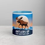Antlers Up for Another Cup! Moose Mug - Image 13