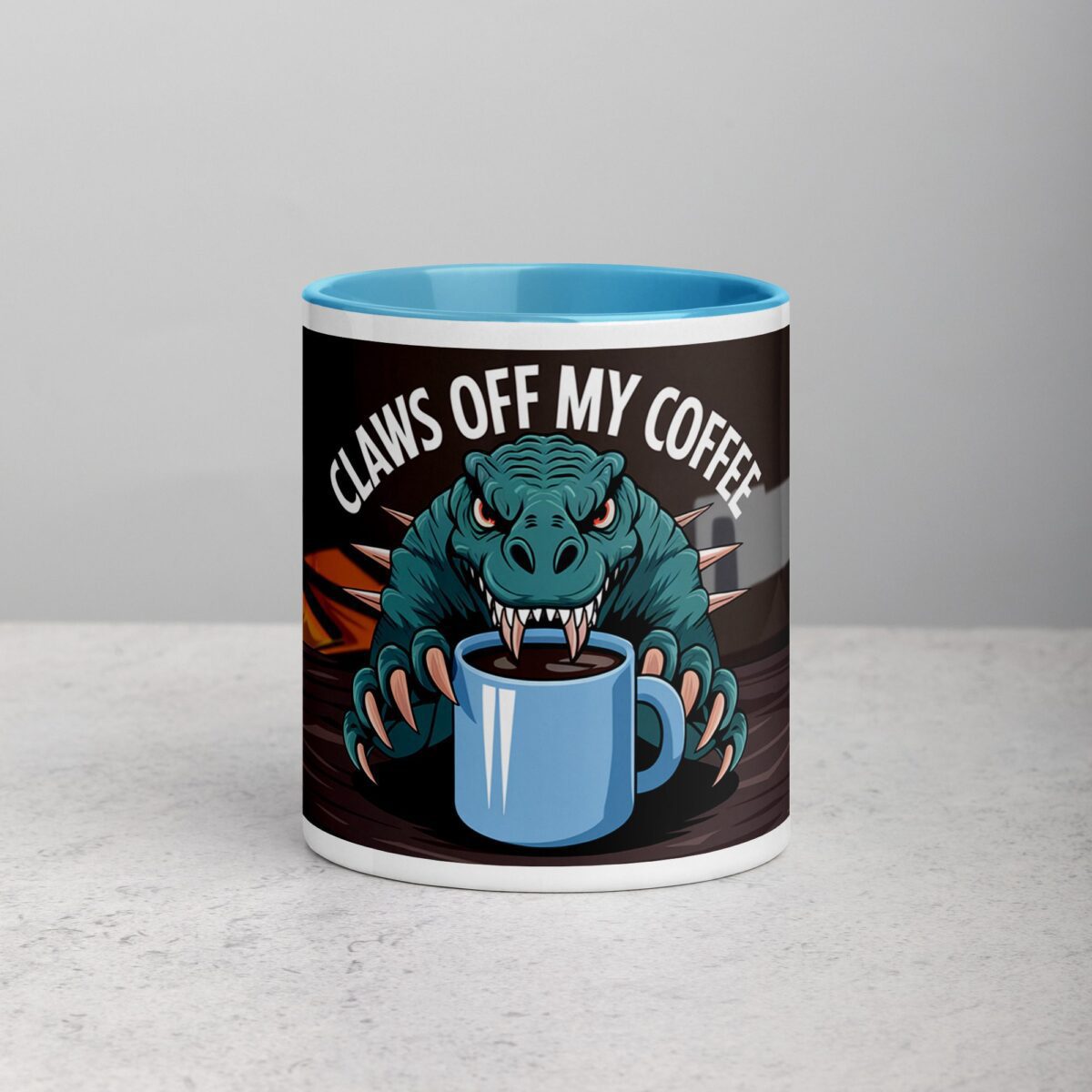 Claws Off My Coffee Dinosaur Mug - Image 13