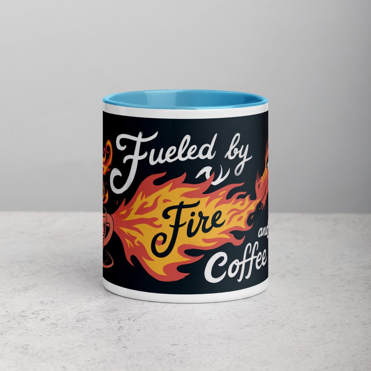 Fueled by Fire and Dragon Coffee Mug - Image 13