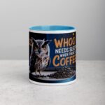 Whoo Needs Sleep When There's Coffee? Owl Mug - Image 13