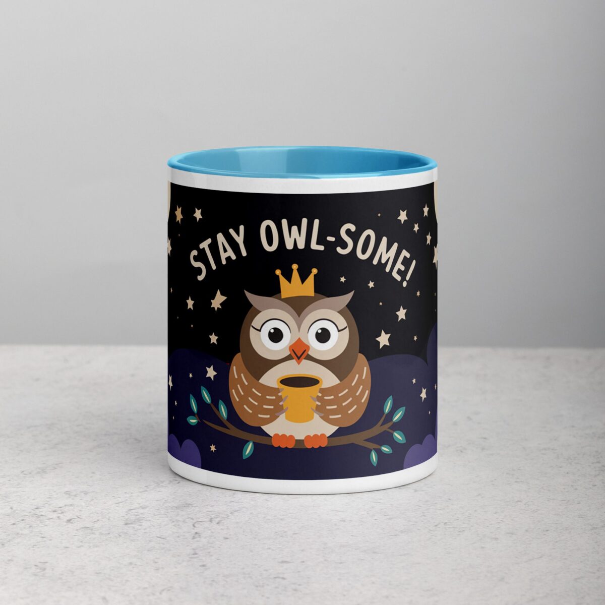 Stay Owl-some! Coffee Mug & Tea Cup - Image 13