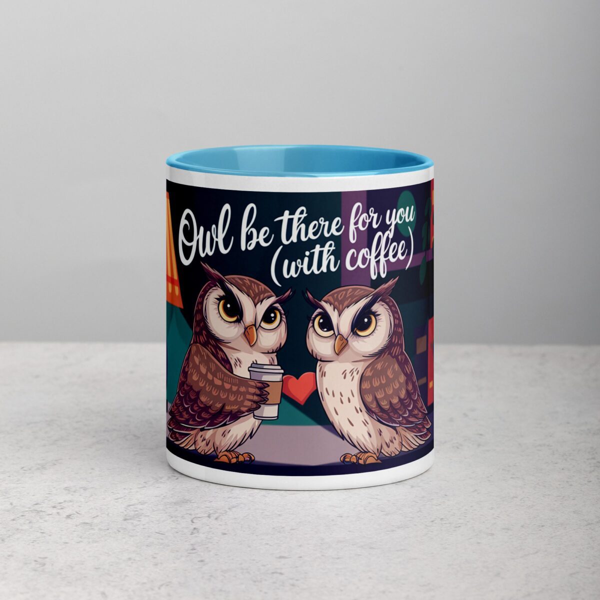 Owl Be There for You (With Coffee) Mug - Image 13