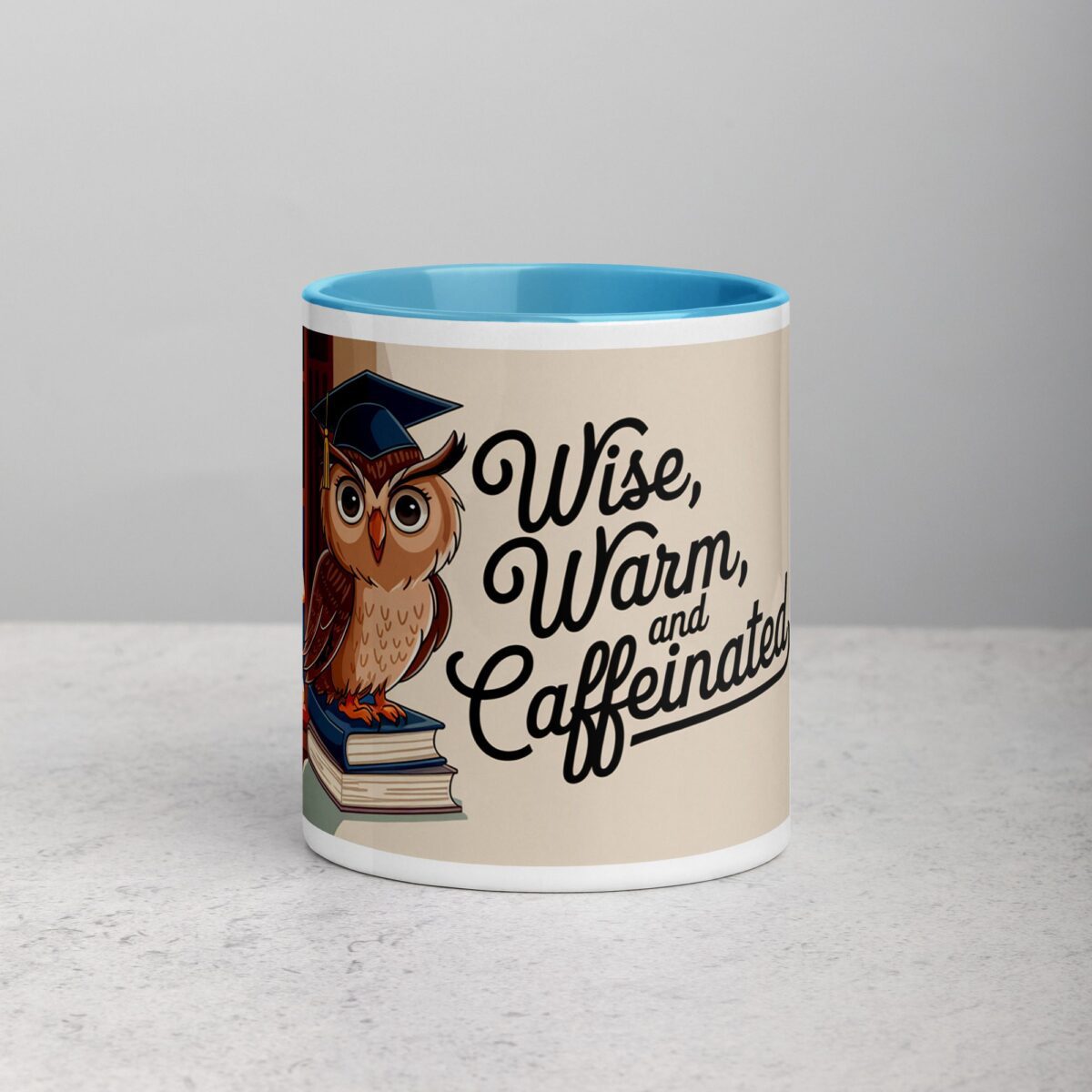 Wise, Warm, and Caffeinated Owl Coffee Mug - Image 13
