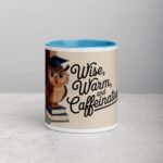 Wise, Warm, and Caffeinated Owl Coffee Mug - Image 13