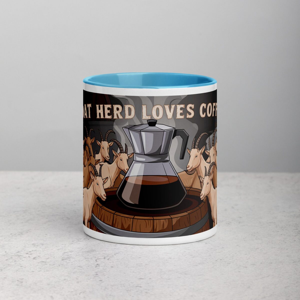 Goat Herd Loves Coffee Mug - Image 13