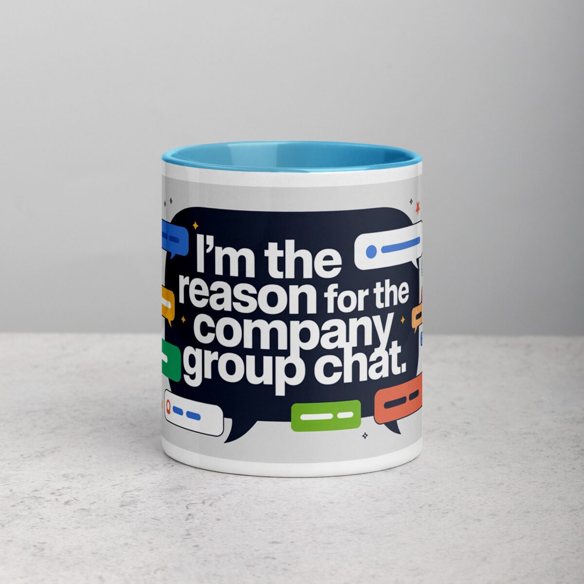 I’m the Reason for the Company Group Chat Boss Mug - Image 13