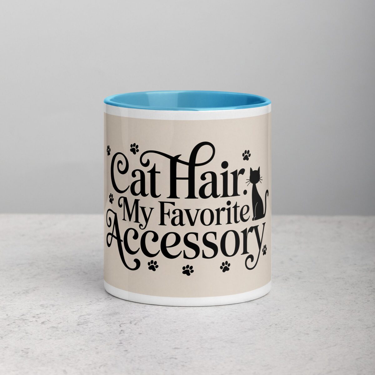 Cat Hair: My Favorite Accessory Mug - Image 13