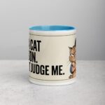 I’m a Cat Person. Don’t Judge Me Mug - Image 13