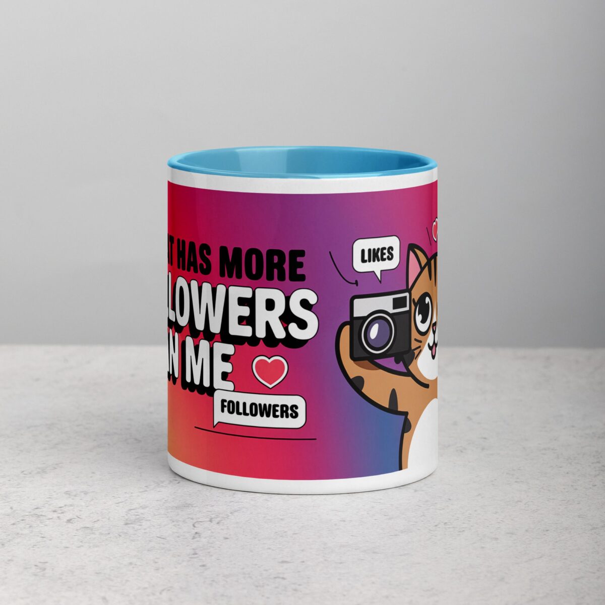 My Cat Has More Followers Than Me Coffee Mug - Image 13