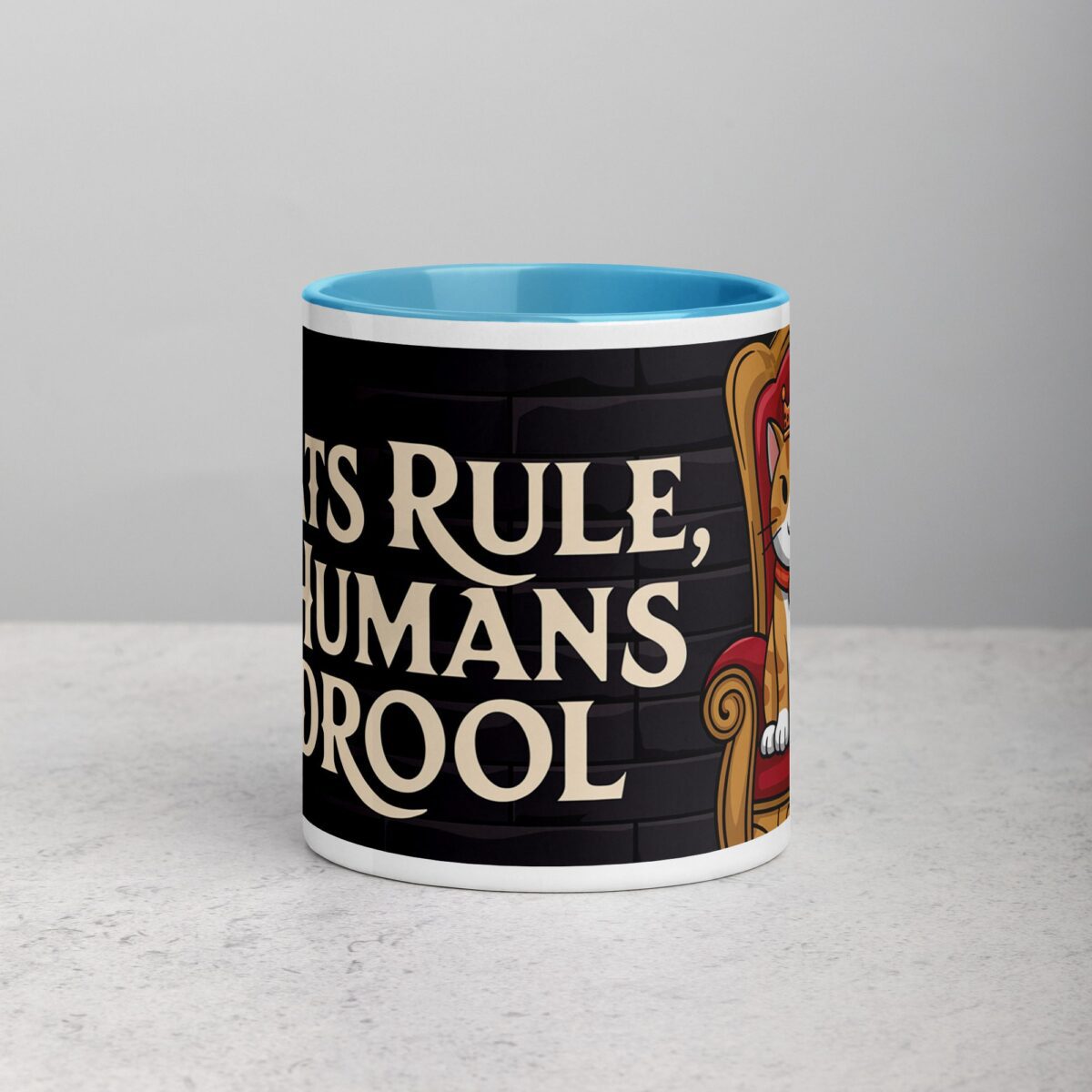 Cats Rule, Humans Drool Coffee Mug - Image 13