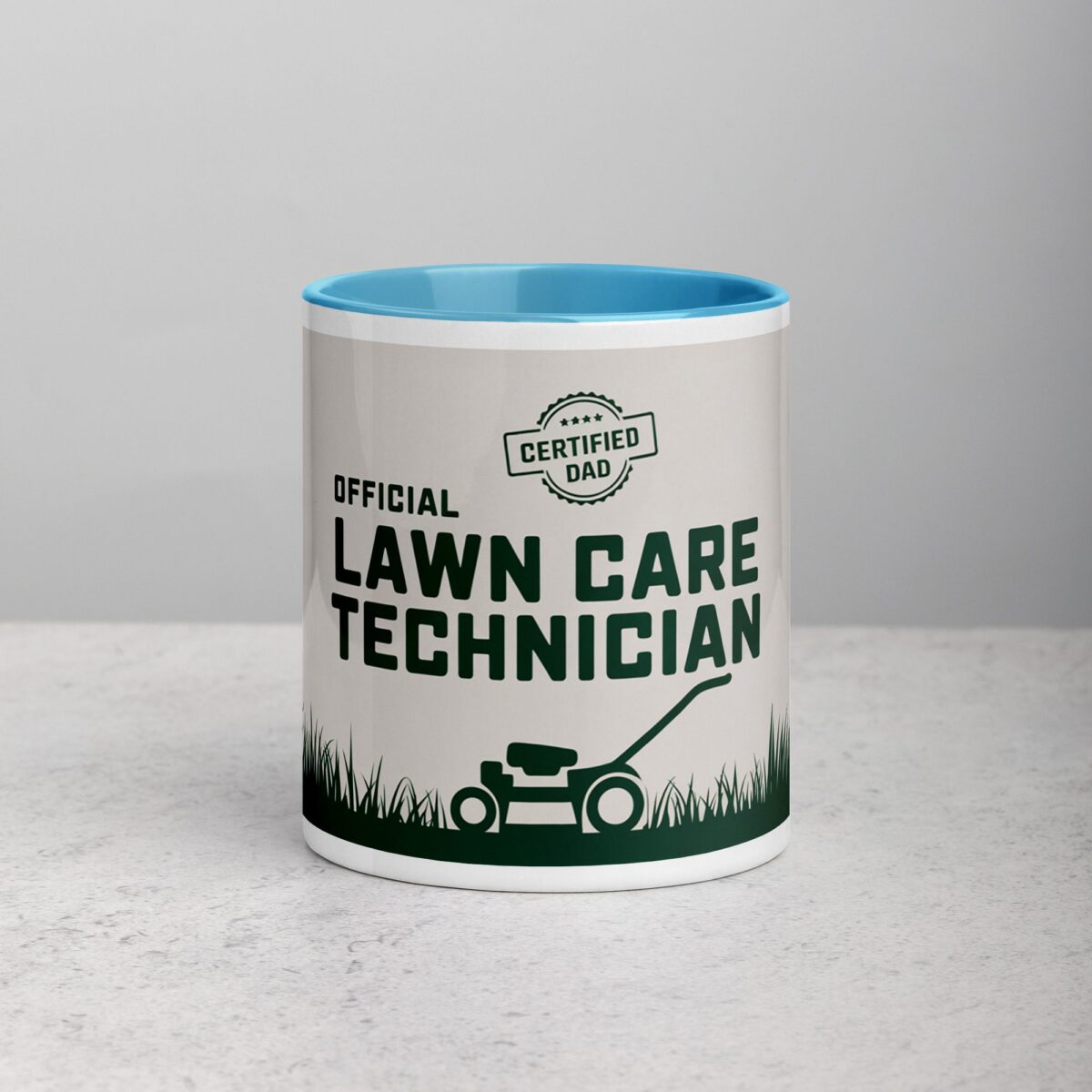 Official Lawn Care Technician Dad Coffee Mug - Image 13