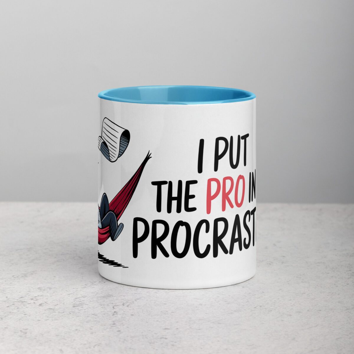 I Put the Pro in Procrastinate Dad Mug - Image 13