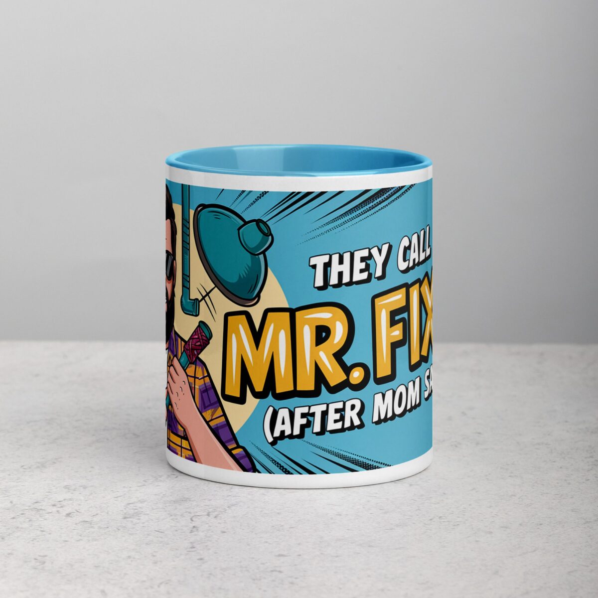 They Call Me Mr. Fix-It (After Mom Says No) Dad Mug - Image 13