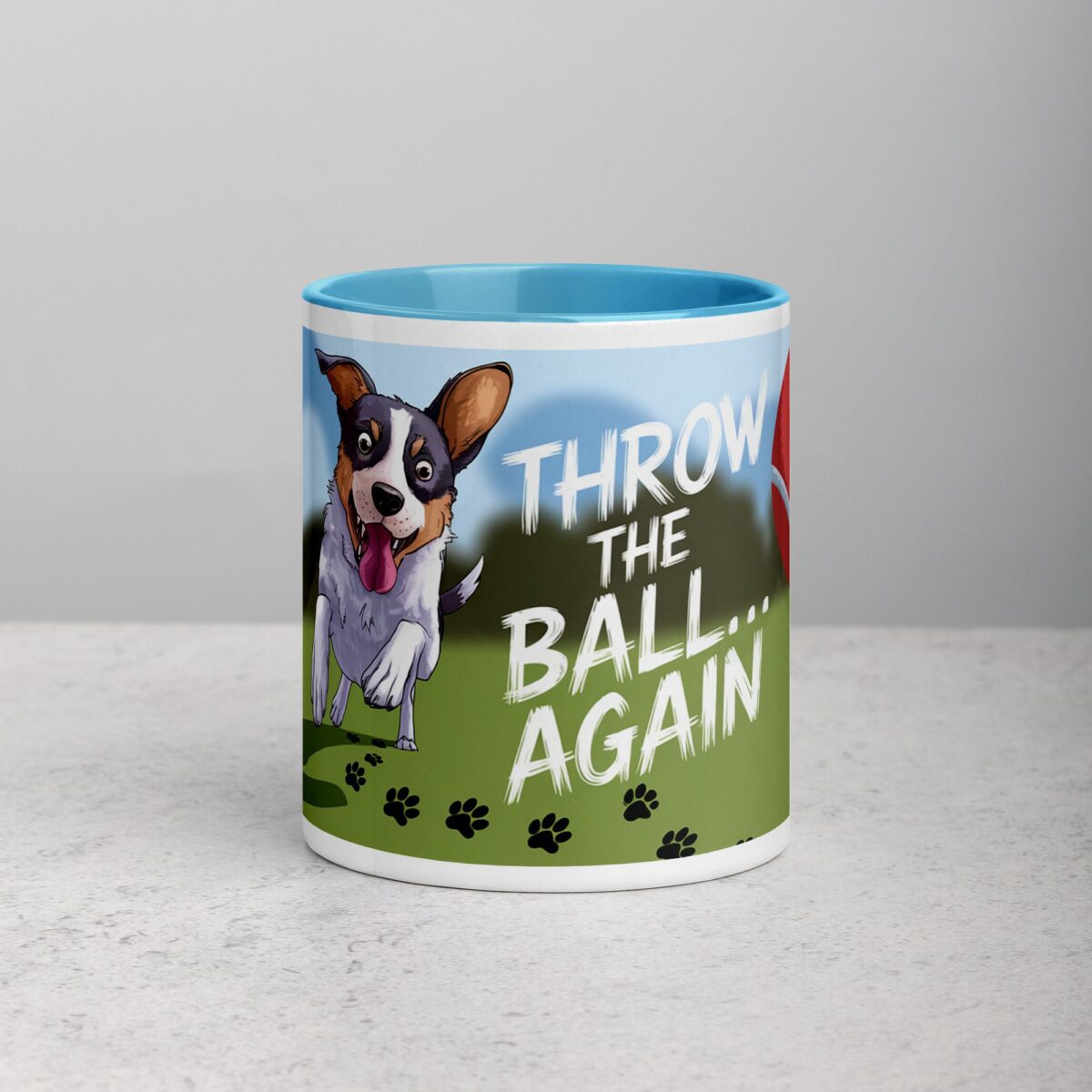 Throw the Ball… Again Dog Coffee Mug - Image 13