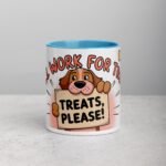 Will Work for Treats Dog Coffee Mug - Image 13