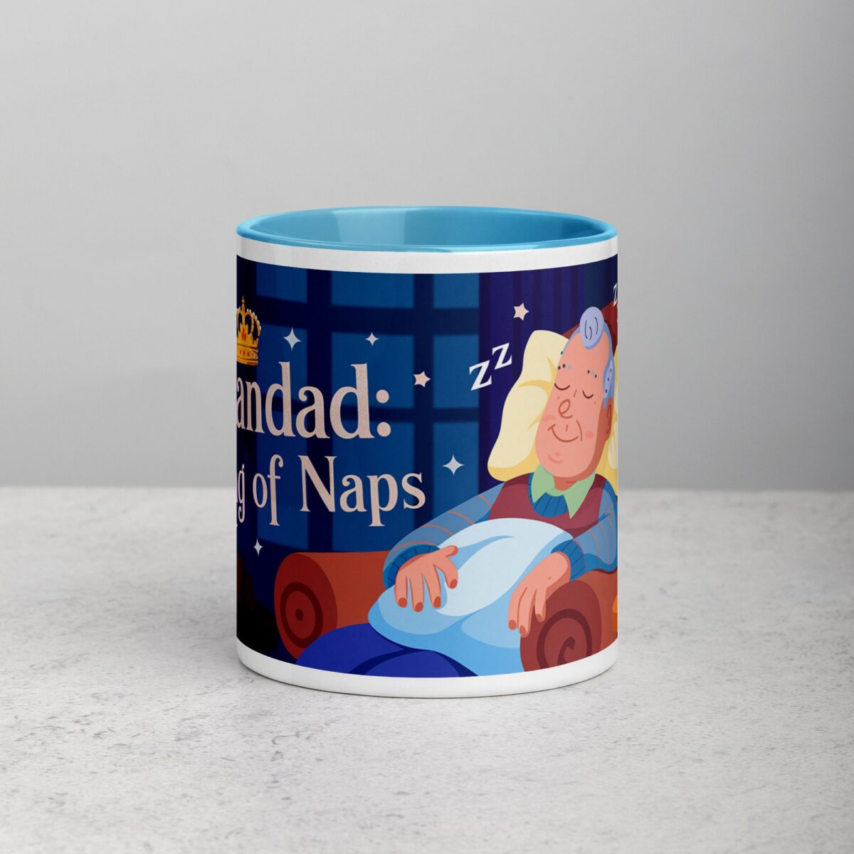 Grandad: King of Naps Coffee Mug - Image 13