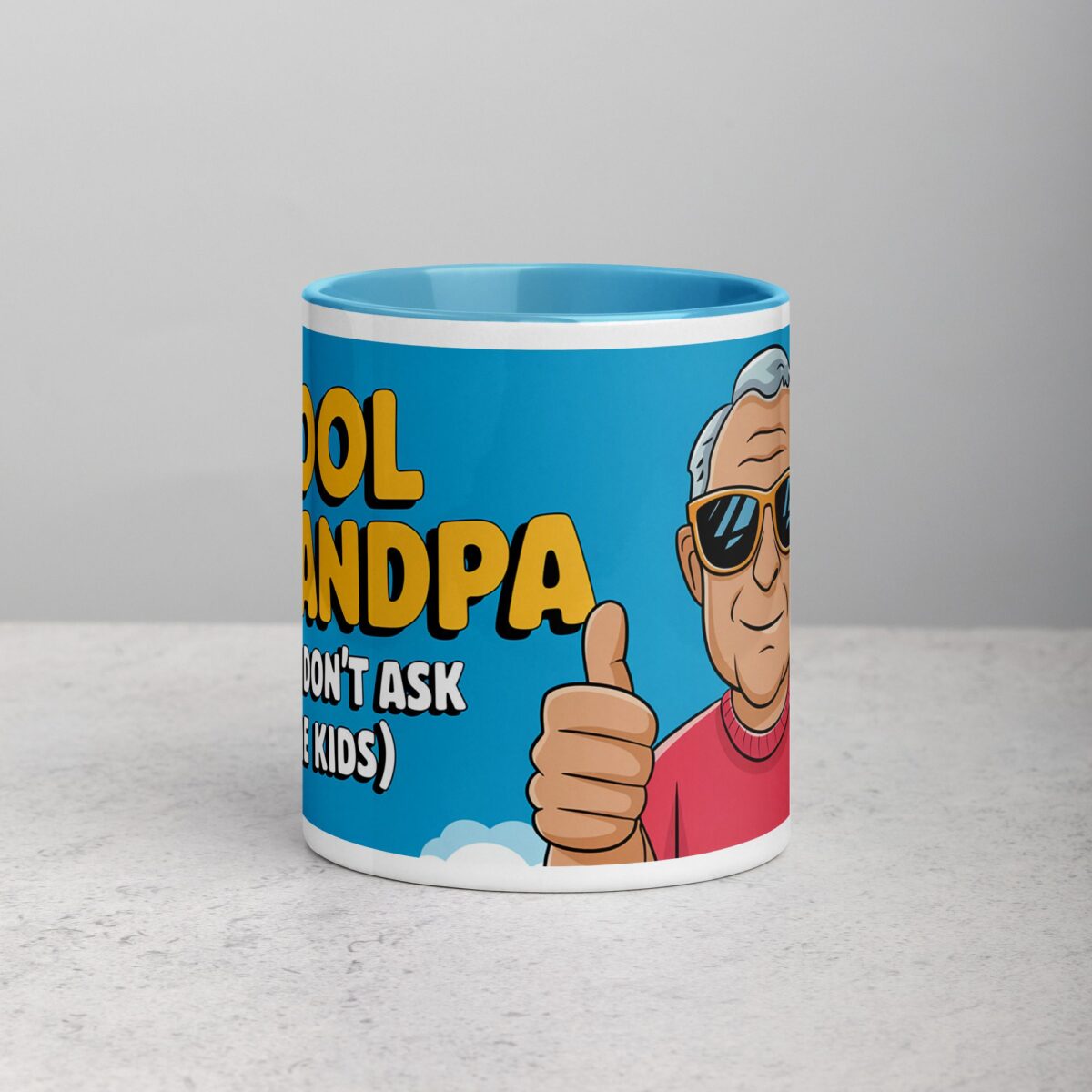 Cool Grandpa (Just Don’t Ask the Kids) Coffee Mug - Image 13