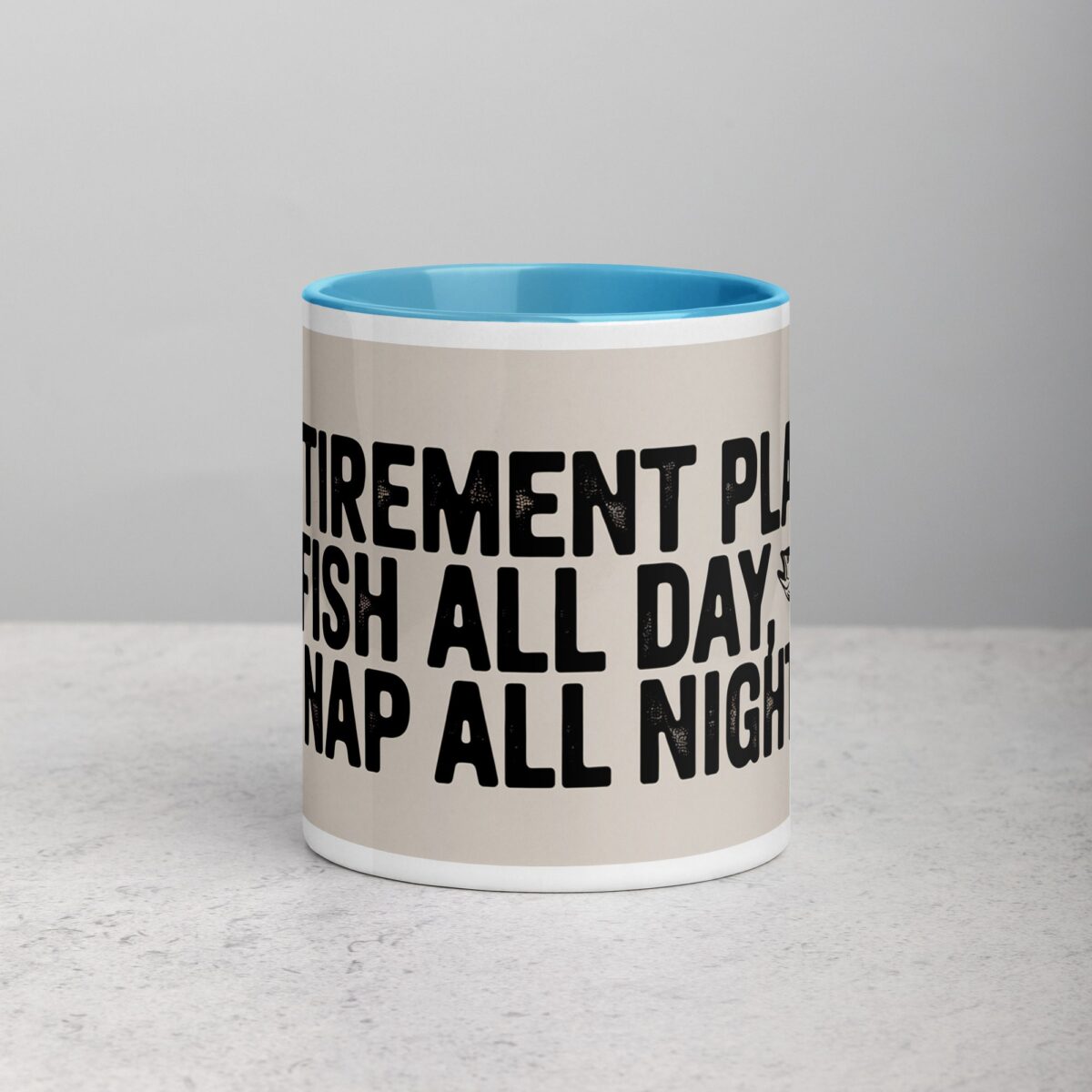 Retirement Plan: Fish All Day, Nap All Night Mug - Image 13