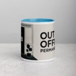 Out of Office Permanently Retirement Coffee Mug - Image 13