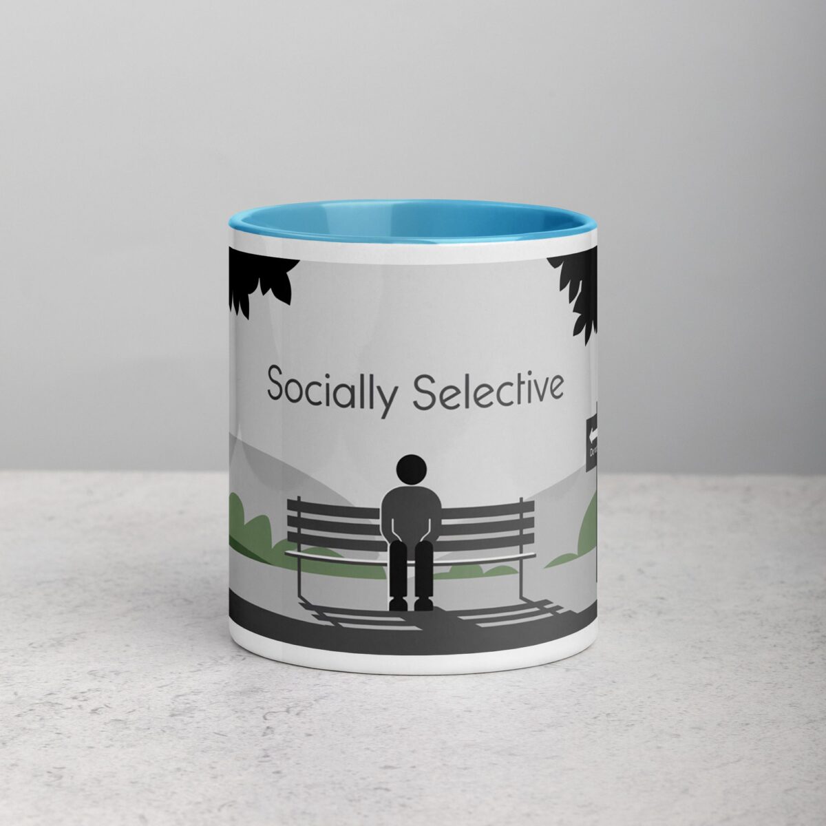 Socially Selective Sarcastic Coffee Mug & Tea Cup - Image 13