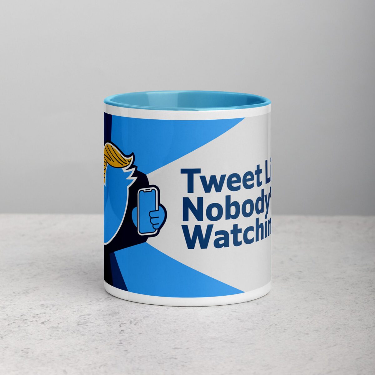 Tweet Like Nobody’s Watching Trump Mug - Image 13