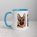 I ❤️ My German Shepherd Coffee Mug & Tea Cup - Image 14