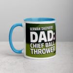 German Shepherd Dad: Chief Ball Thrower Mug - Image 14